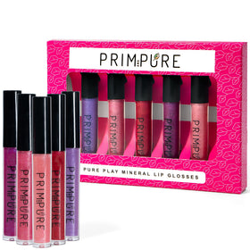 Prim and Pure Mineral Play Lip Gloss kid application shot, easy for little hands.