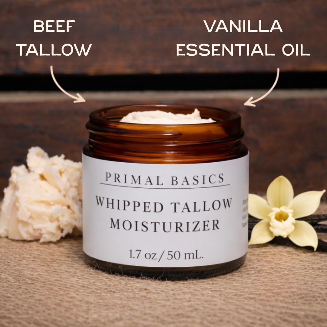 Vanilla aroma swatch showcases subtle scent for skincare routine.
