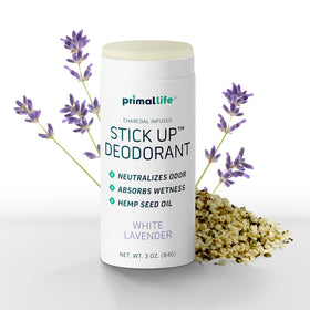 Primal Life Organics 3 oz size fits gym bag and purse.
