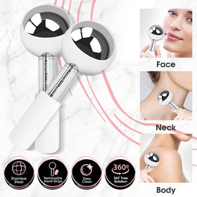 Prime Fitness Ice Globes Eye Massage targets under-eye area for a calmer look.