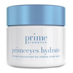 Prime Prometics PrimeEyes Hydrate close-up showing rich, non-greasy texture for the under-eye area.
