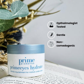 Prime Prometics PrimeEyes Hydrate leaves the under-eye area refreshed and makeup-ready.
