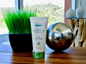 Principal Secret Gentle Cream Cleanser built-in toner is highlighted as natural astringent.