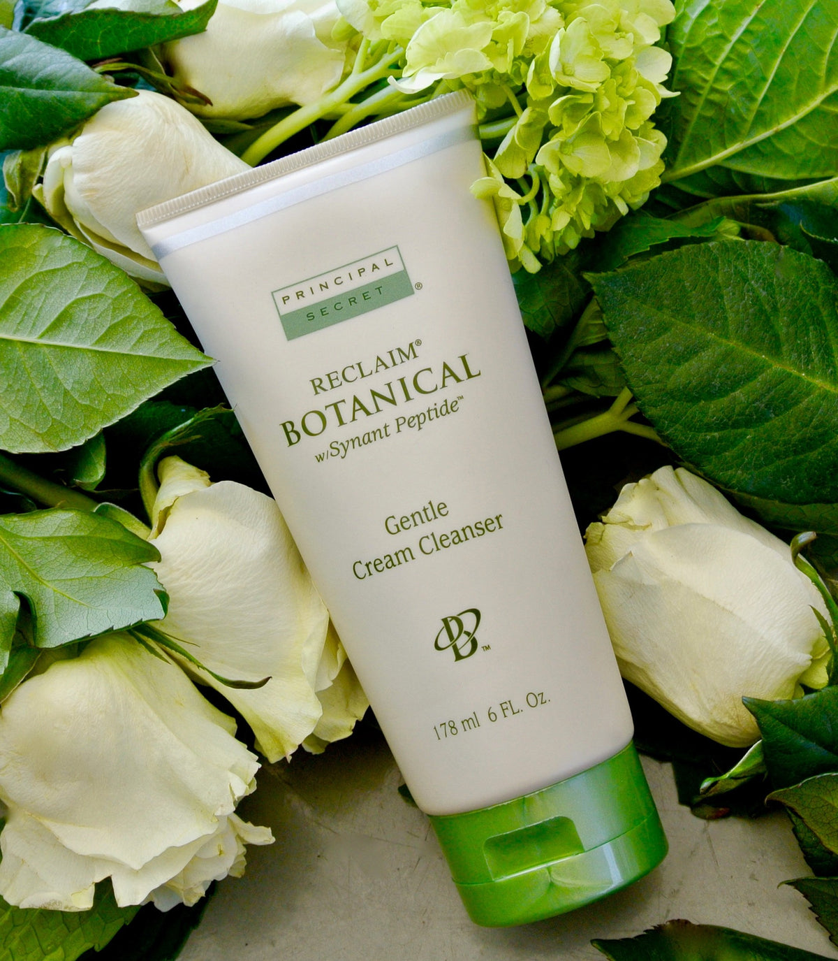 Principal Secret Gentle Cream Cleanser eye makeup removal demonstrates gentle cleansing.