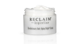 Hands applying Principal Secret Reclaim Night Cream with gentle upward motions