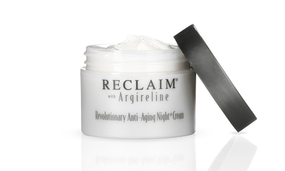 Principal Secret Reclaim night cream jar closeup showing rich texture for moisturization