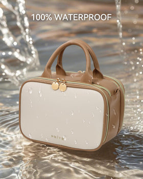 Prite padded interior protects contents while on the go.