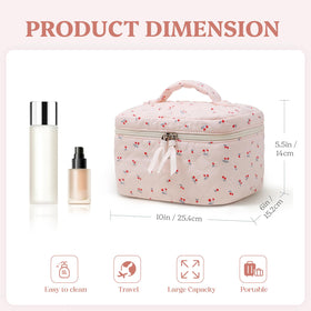 Prite toiletry bag travel organizer for efficient packing.