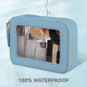 Prite vegan leather stitching conveys premium craftsmanship and durability.