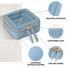 Prite waterproof makeup bag designed for easy cleaning after spills