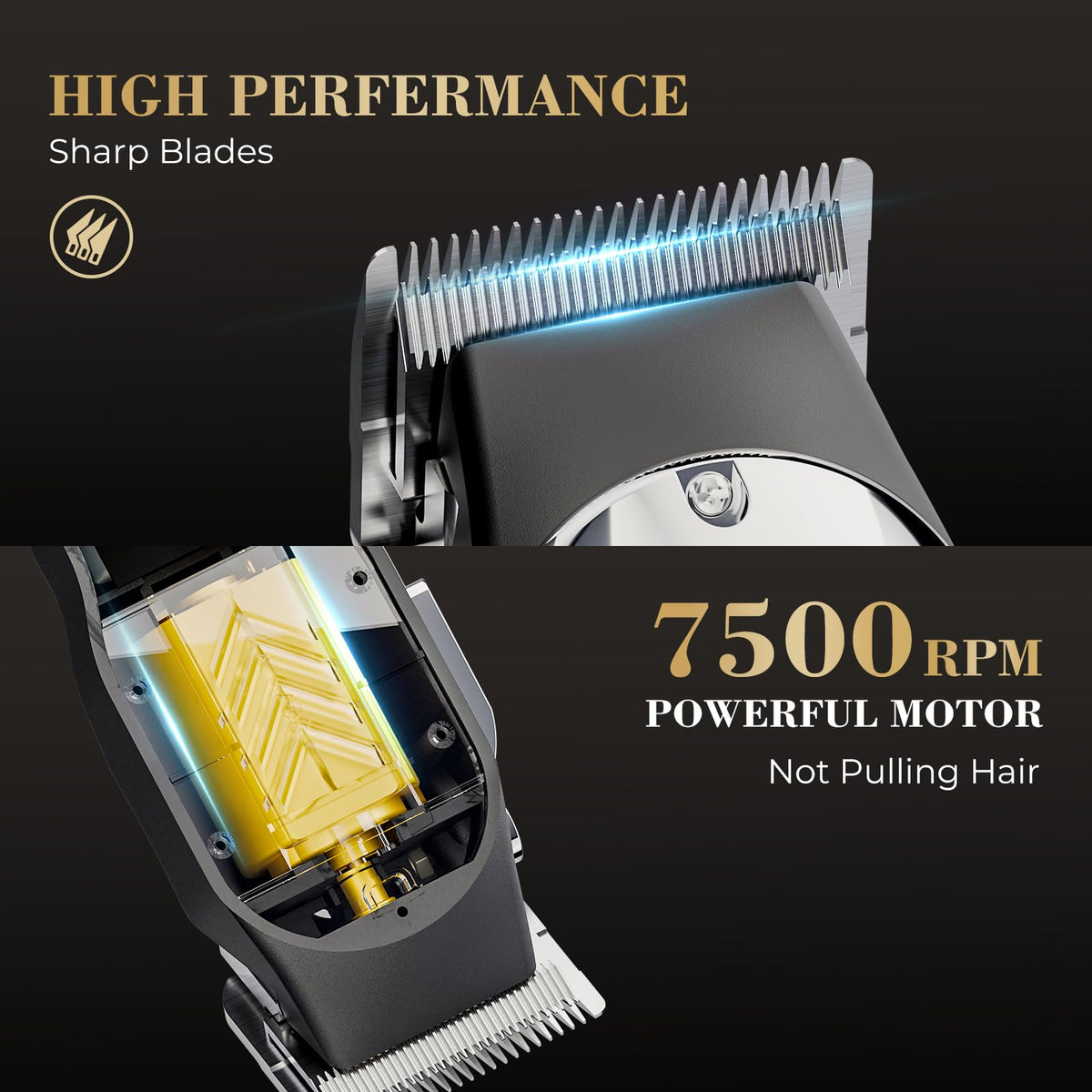 PRITECH clippers with adjustable cutting length lever for customization.