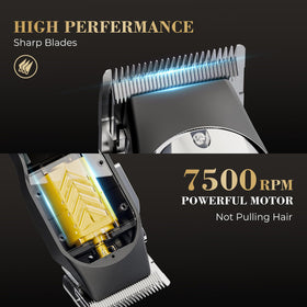 PRITECH clippers with adjustable cutting length lever for customization.