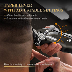PRITECH clippers LED display shows battery life clearly.