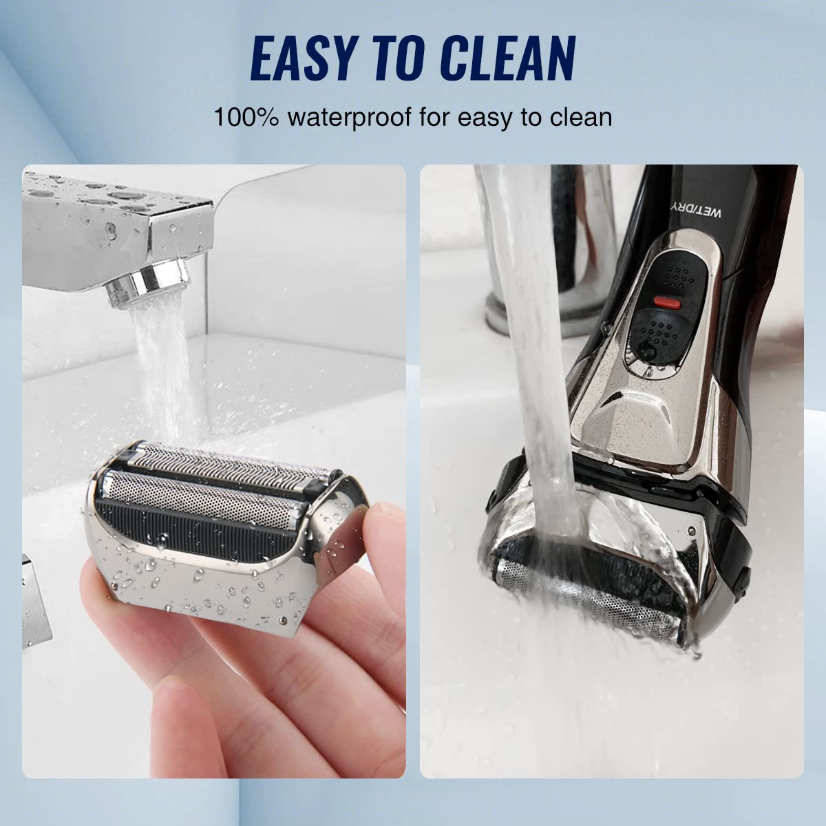 PRITECH easy cleaning under running water for hygienic maintenance