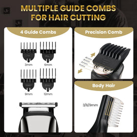 PRITECH detachable blades for easy washing and versatile trimming.
