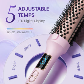 PRITECH ionic technology releases negative ions to reduce frizz