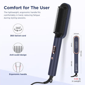 Dual voltage design makes Prizm brush travel-ready for worldwide use