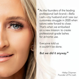 Pro Lash SoftWear easy-to-apply lashes for a seamless natural look