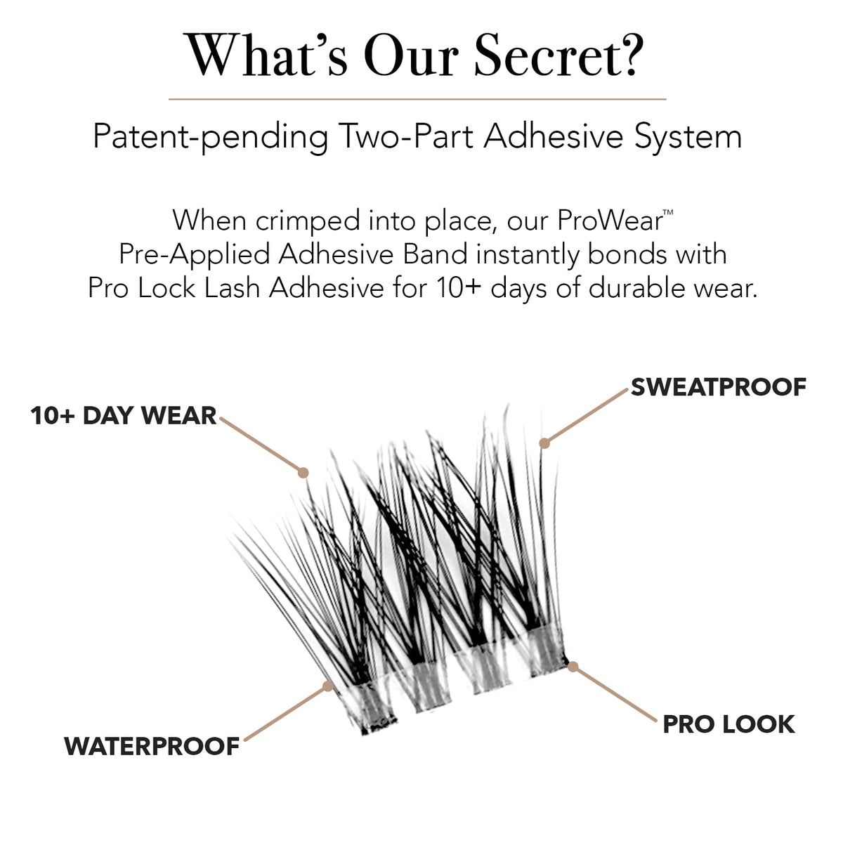 Remover included in the Pro Lash Starter Kit for safe removal