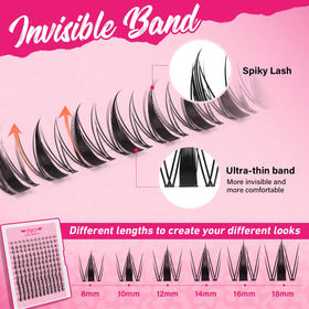 PRO LASHBEAUTY Fairy Bond & Seal provides durable hold and easy removal.