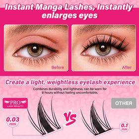PRO LASHBEAUTY Fairy Lash Remover safely lifts clusters without tugging.