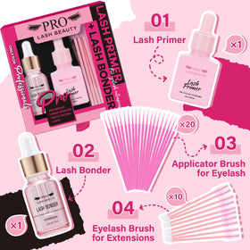 PRO LASHBEAUTY lash-bonder-primer-packaging shows sleek professional packaging for lash artists