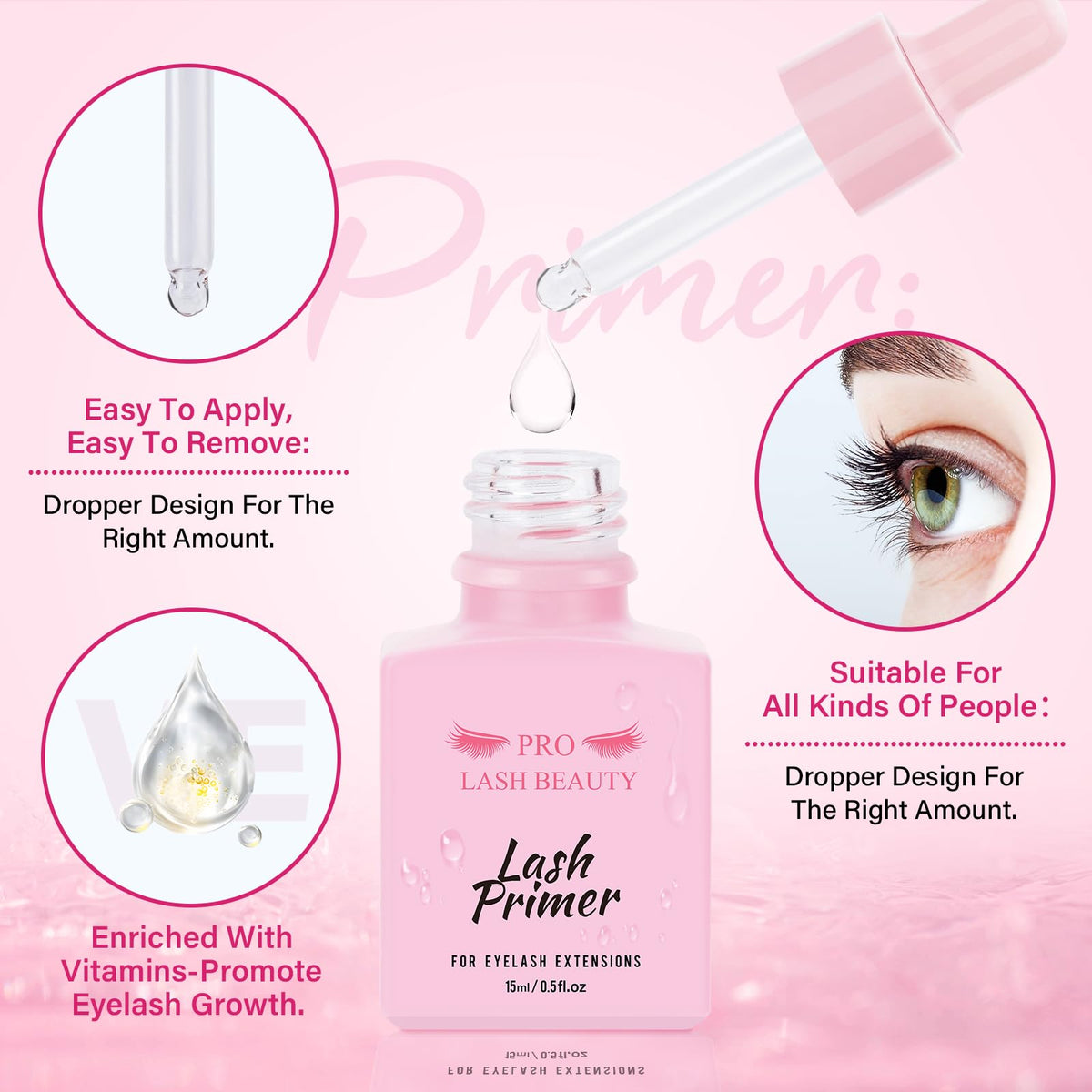 PRO LASHBEAUTY lash-bonder-sealant-application shows instant sealing of lash adhesive for smoother wear