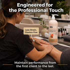 PRO NAIL Healing Therapy Lotion massage glide for extended, effortless technique