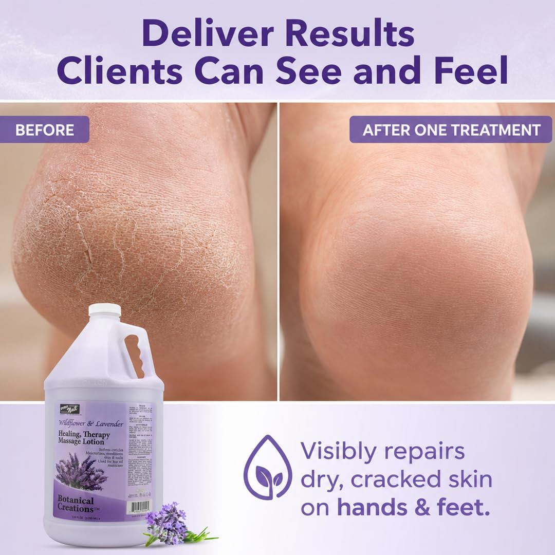 PRO NAIL spa treatment glide showing smooth application for extended sessions