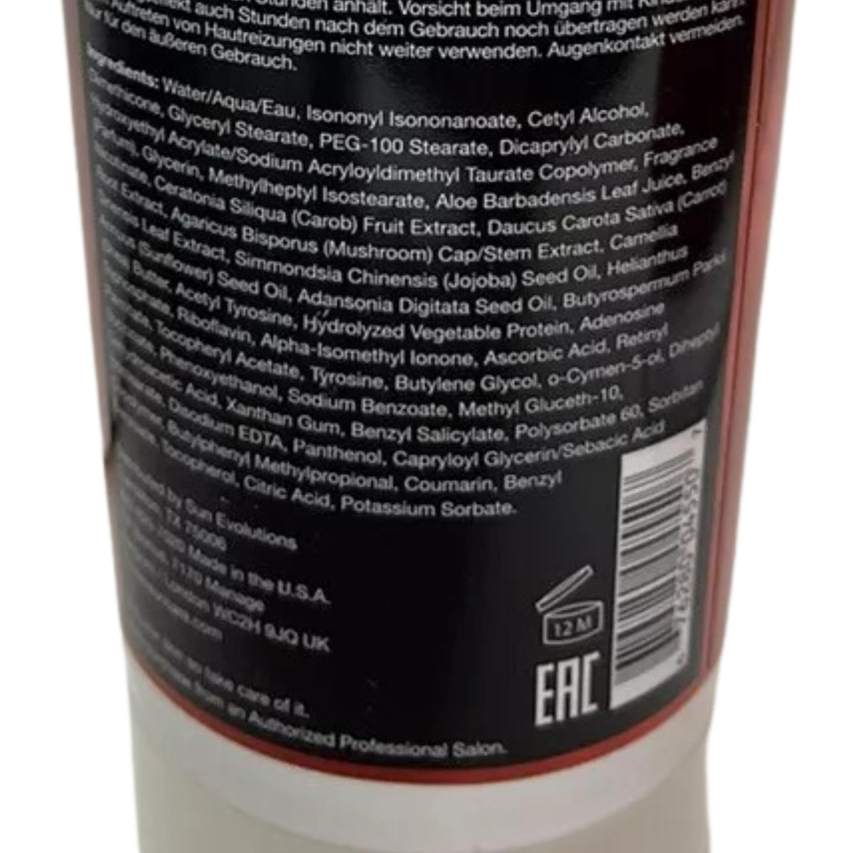 Oolong tea extract evident in formula to support color and conditioning.
