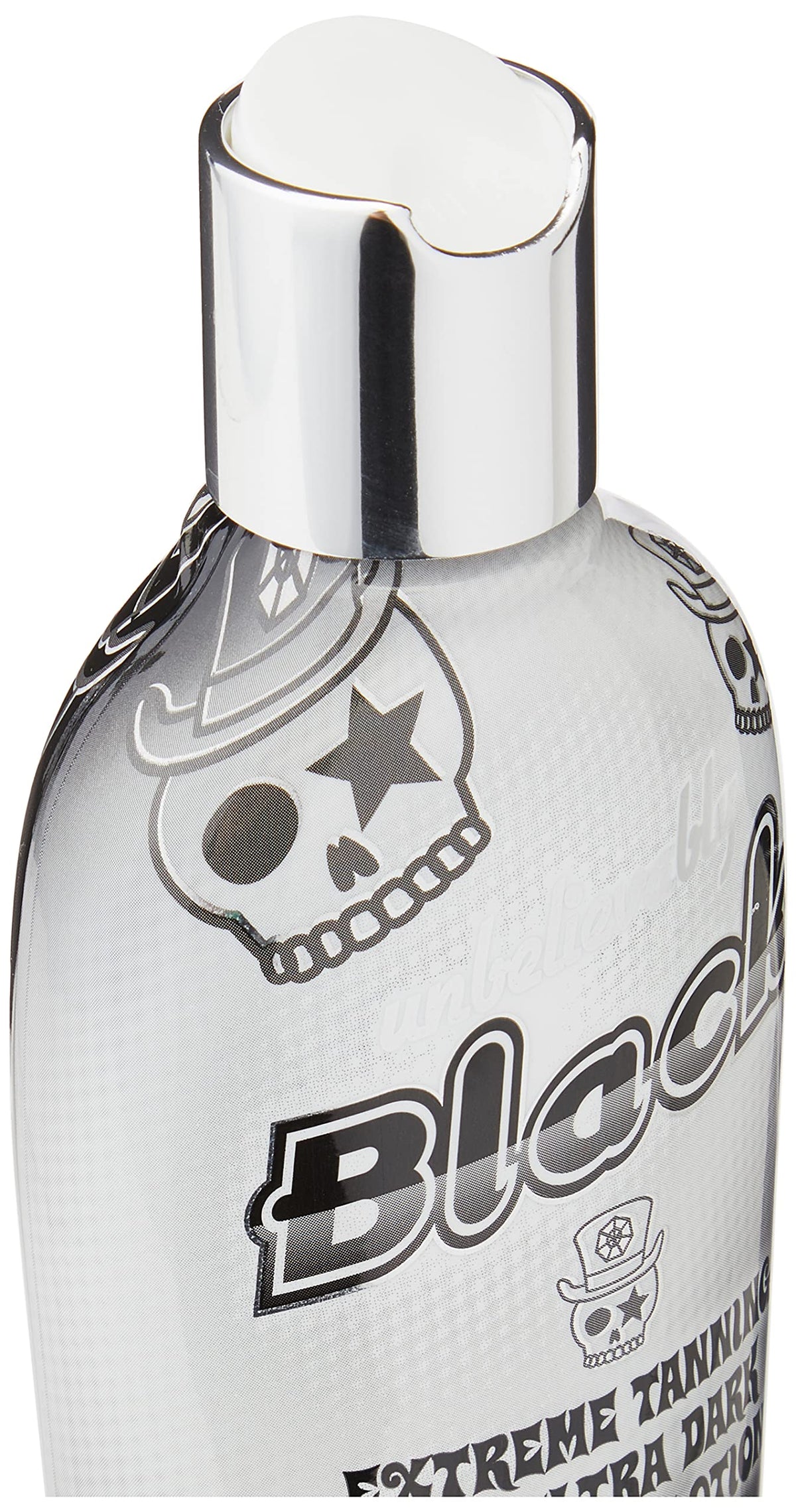 Pro Tan Unbelievably Black texture close-up shows silicone emulsion for smooth, even application
