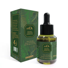 PrO3 fully ozonated sunflower oil bottle for skin care support.