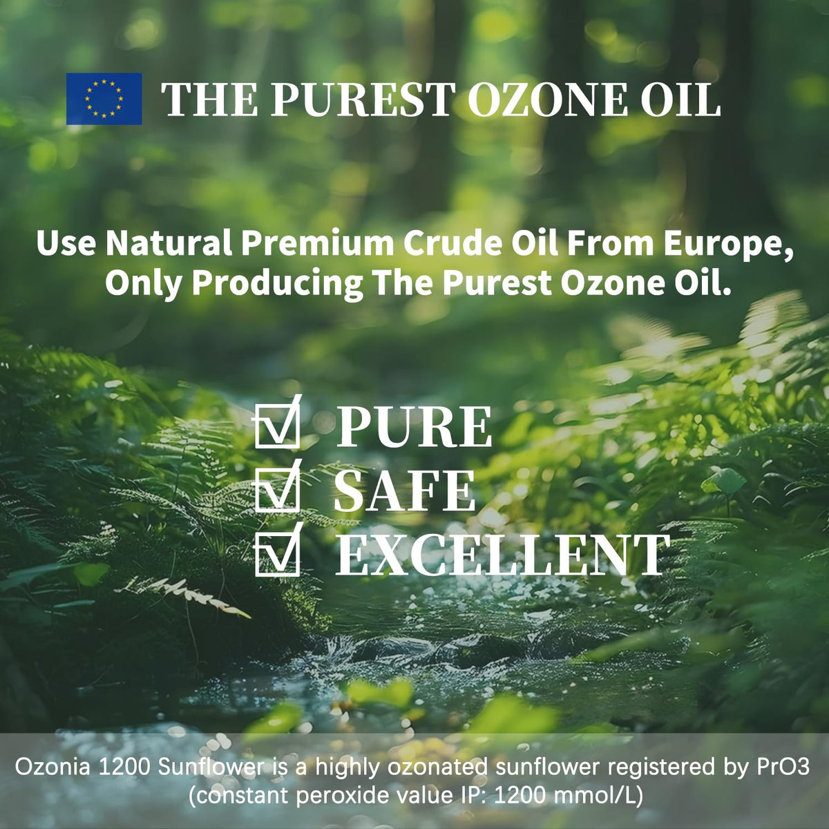 Smooth oil texture on hand suggests quick absorption.