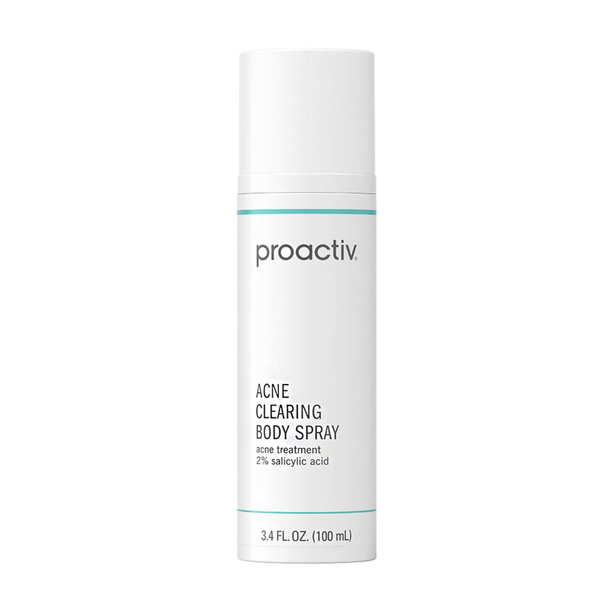 Proactiv acne clearing spray on back-area for easy reach after workouts