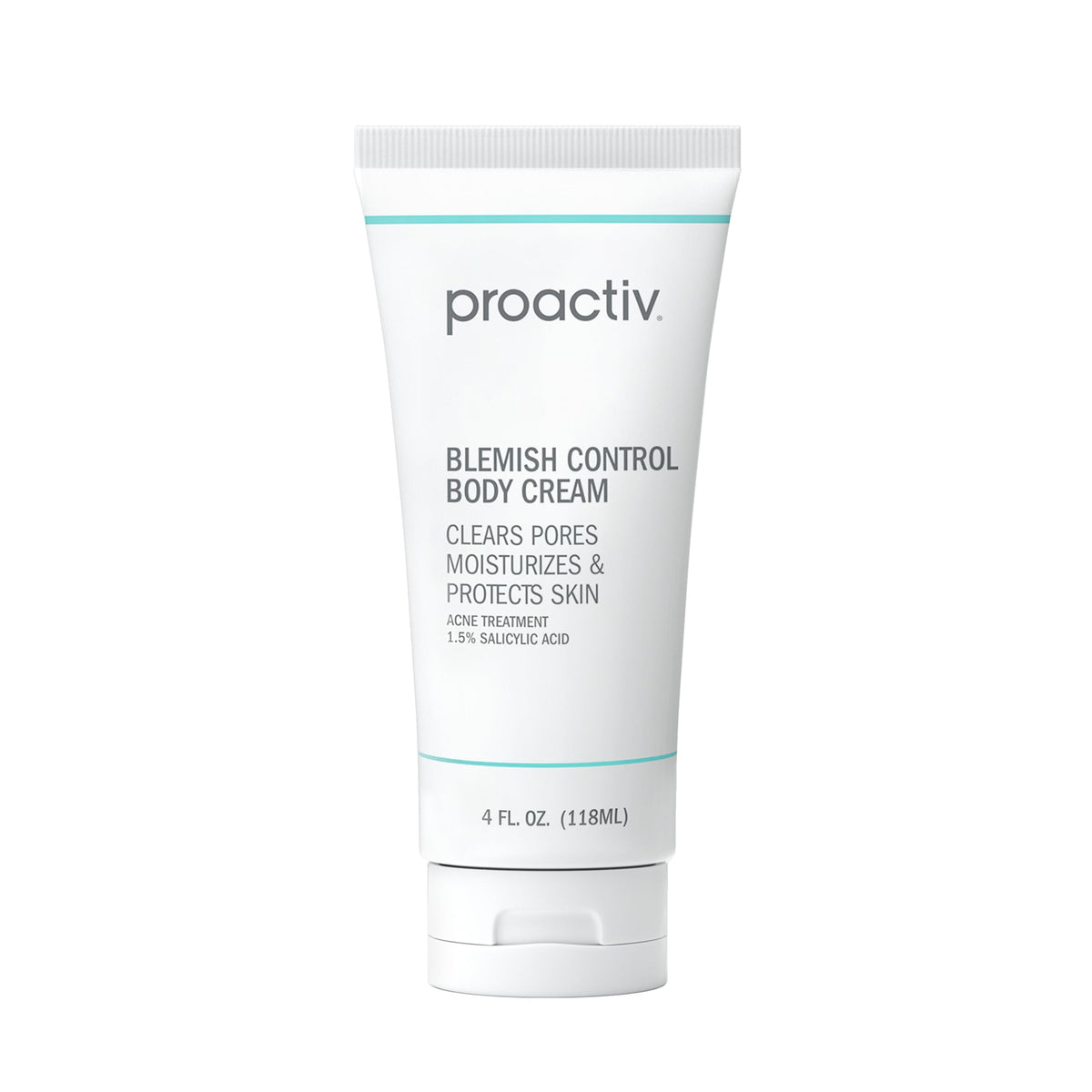 Proactiv blemish-control body cream exfoliating salicylic acid for clearer skin.