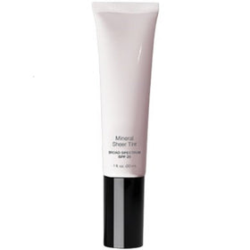 ProBeautyCo Mineral Sheer Tint SPF 20 bottle showcasing natural radiance and SPF 20 protection