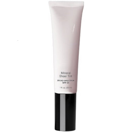 ProBeautyCo Mineral Sheer Tint SPF 20 bottle showcasing natural radiance and SPF 20 protection
