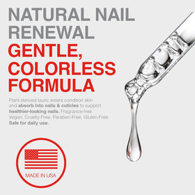 Probelle Clear Topical Solution dispensing for a smooth, clear finish.