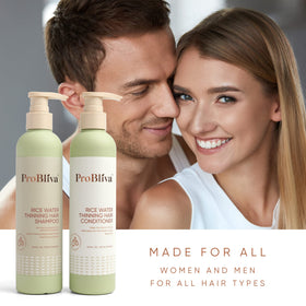 ProBliva Conditioner droplets on hair during detangling
