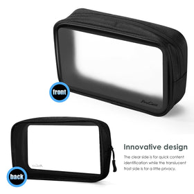 ProCase clear vs frosted exterior highlights privacy and quick access.