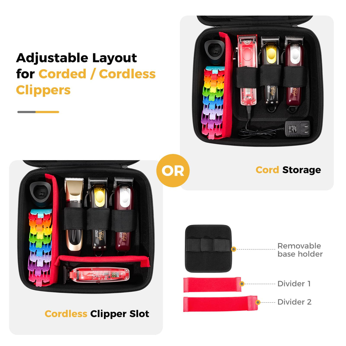 ProCase EVA shell protects clippers and blades during travel