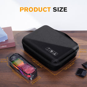 ProCase hard barber case shockproof shell shields gear from bumps.