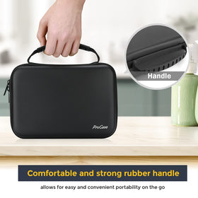 ProCase zipper design offers easy access to your grooming kit on the go