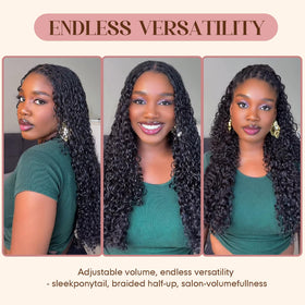 Procener Miracle Knots Lightweight crochet hair for comfortable daily wear.