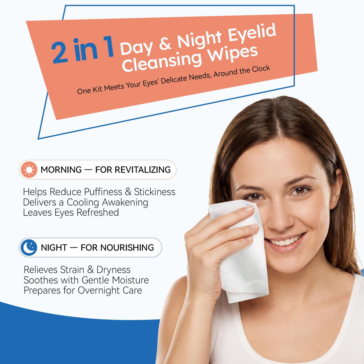 Prociv Day wipe with cucumber for morning refresh