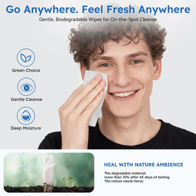 Prociv dual-textured eye pads lift impurities gently
