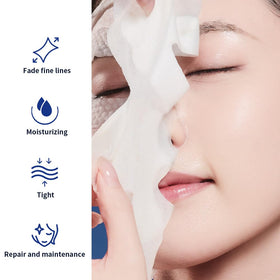 PROF.LING Real Deep Hyaluronic Acid Face Mask micro-pressure zones on face aid absorption.