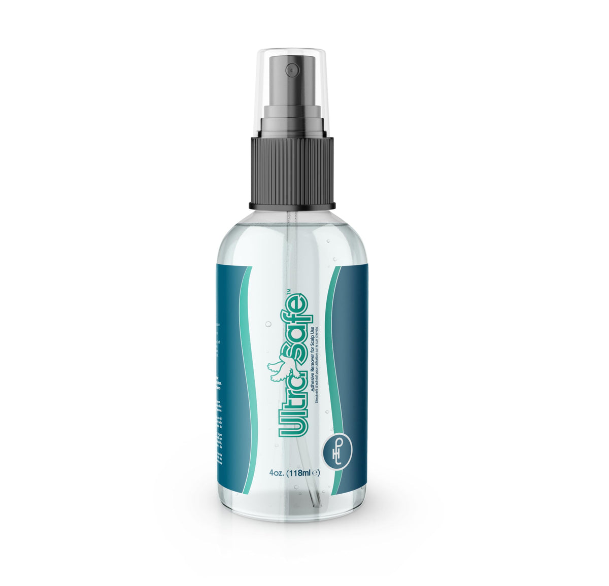 Professional Hair Labs Ultra Safe bottle front view for gentle adhesive removal.