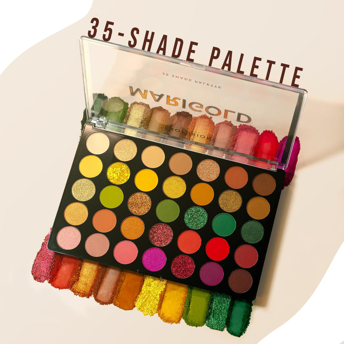 Profusion Marigold palette in bag for on-the-go makeup