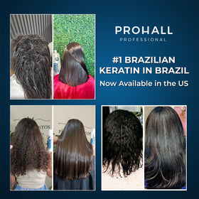 Prohall Select One bottle 4oz for salon-grade smoothing at home
